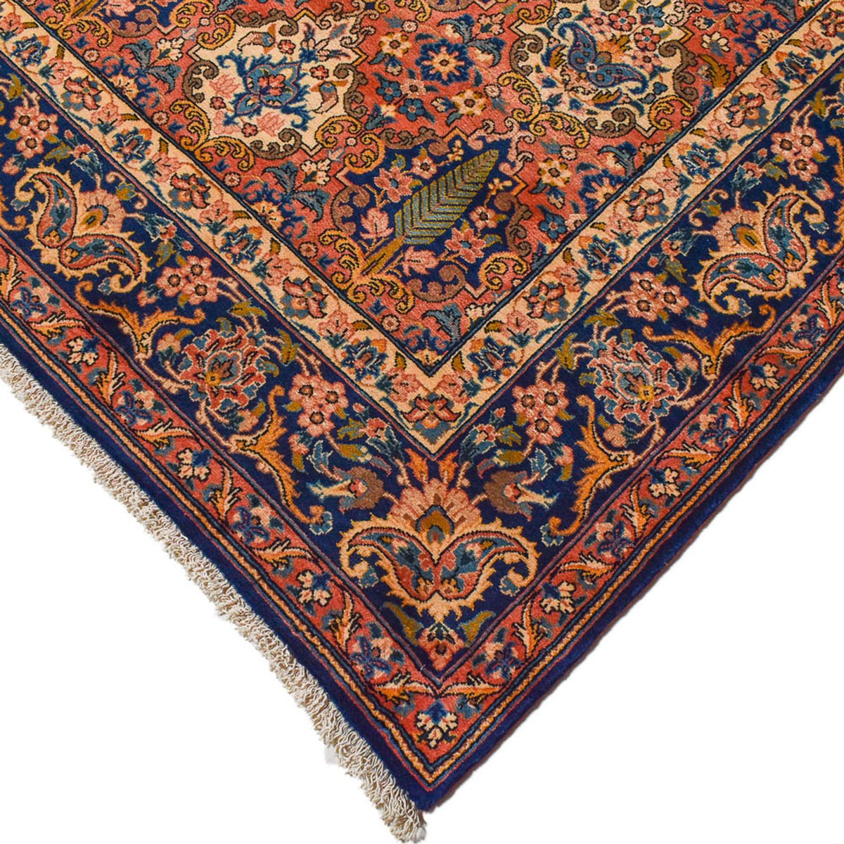 Alfombra persa - Nómada - 292 x 210 cm - rojo claro