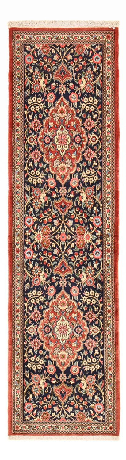 Alfombra de pasillo Alfombra persa - Ghom - 224 x 62 cm - multicolor