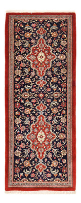Alfombra de pasillo Alfombra Persa - Ghom - Royal - 197 x 79 cm - multicolor