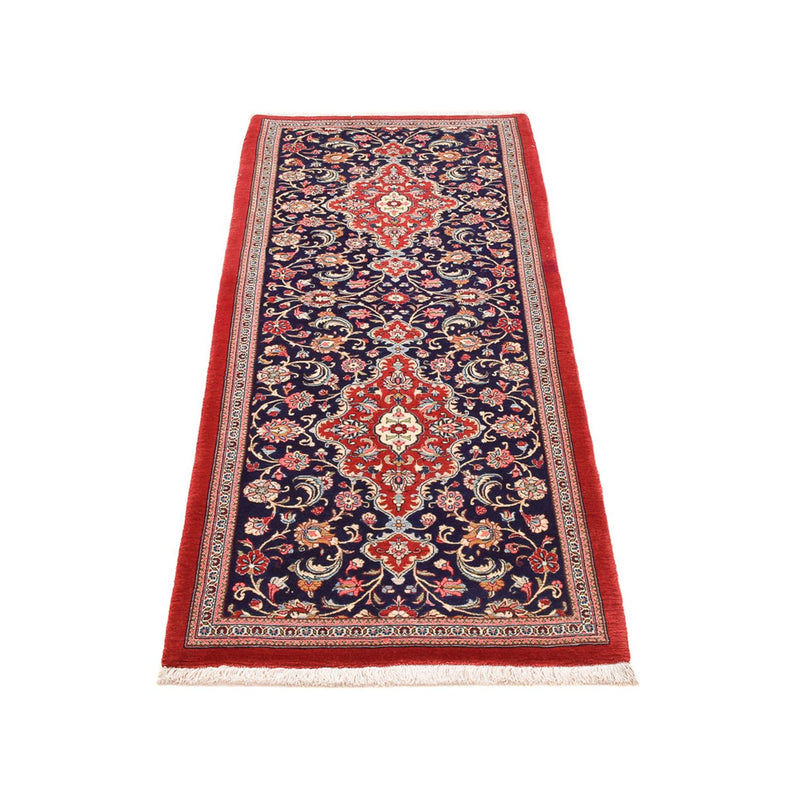 Alfombra de pasillo Alfombra Persa - Ghom - Royal - 197 x 79 cm - multicolor