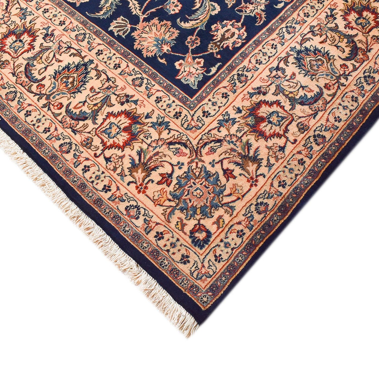 Alfombra persa - Clásica - 340 x 247 cm - azul oscuro