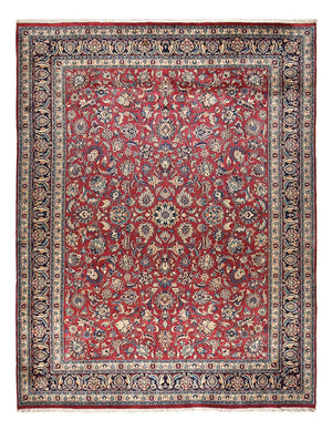 Alfombra persa - Clásica - 390 x 295 cm - rojo oscuro