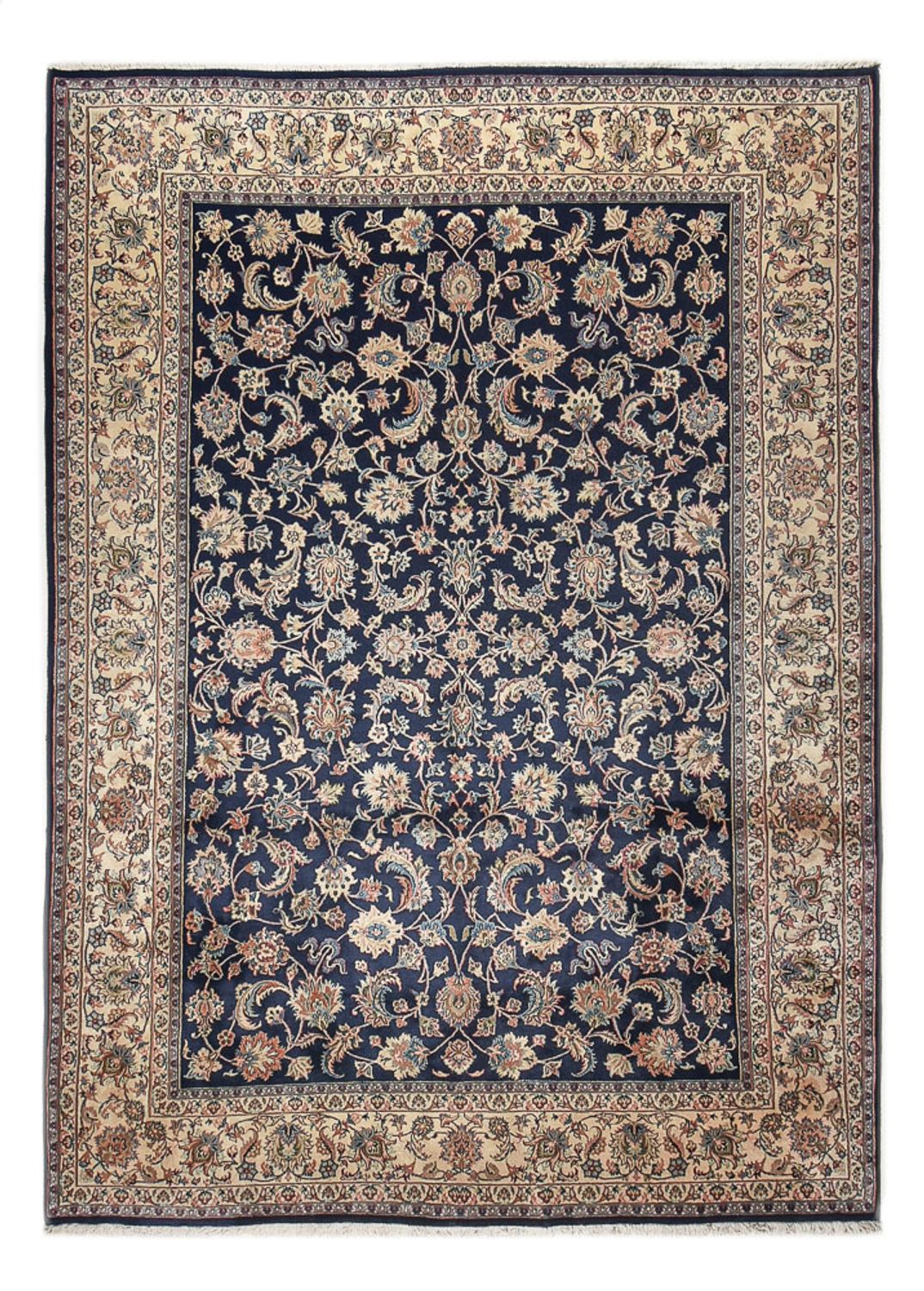 Alfombra persa - Clásica - 342 x 243 cm - azul oscuro