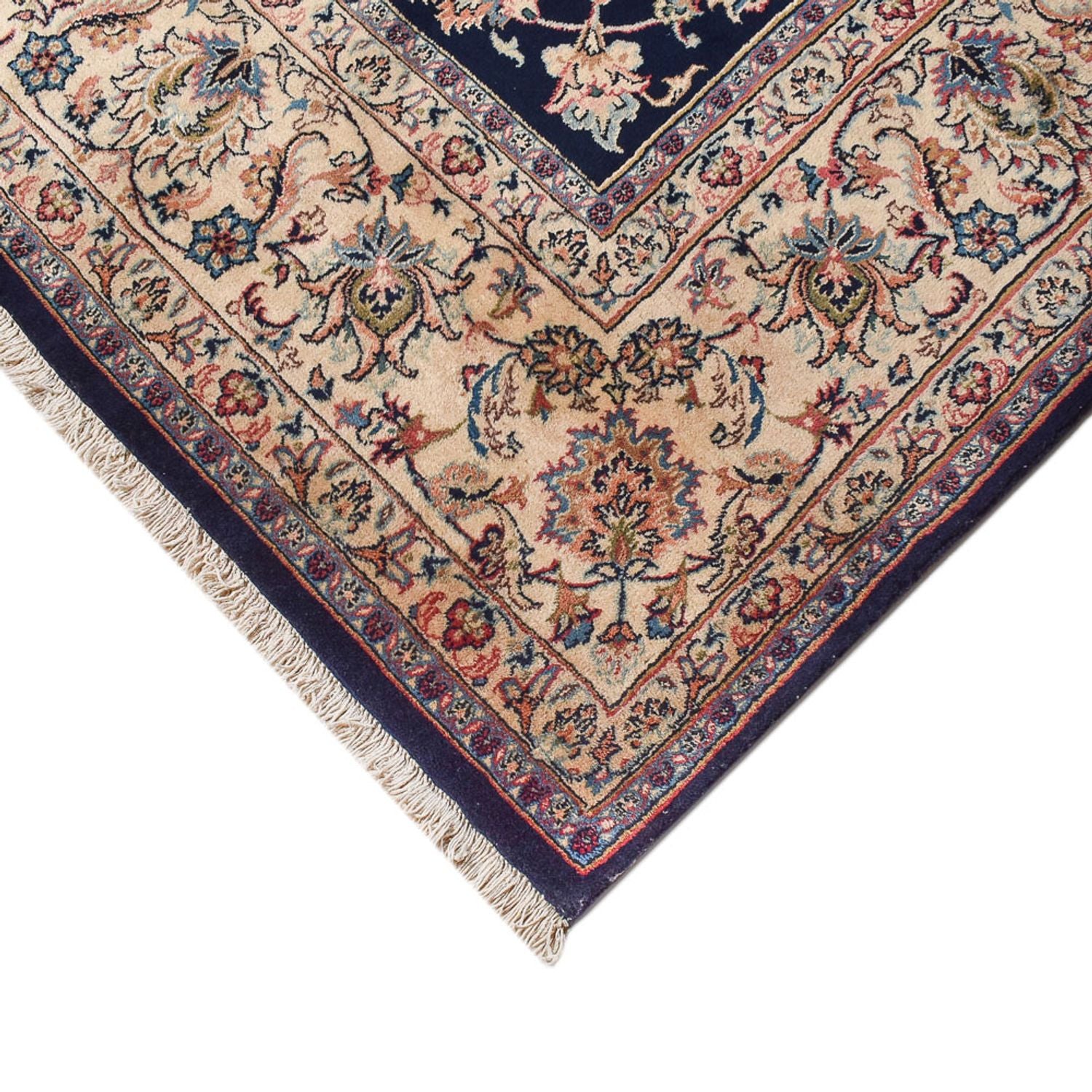 Alfombra persa - Clásica - 342 x 243 cm - azul oscuro
