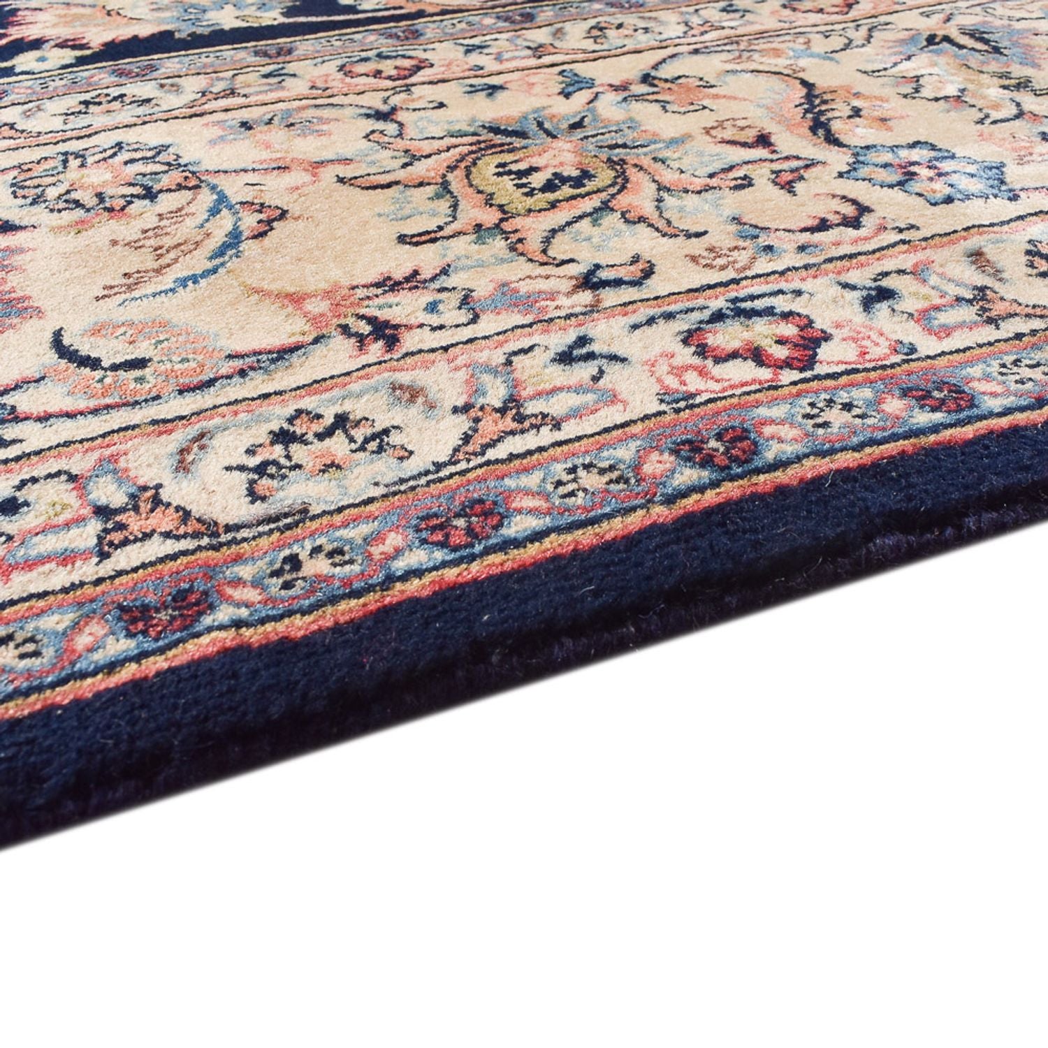 Alfombra persa - Clásica - 342 x 243 cm - azul oscuro