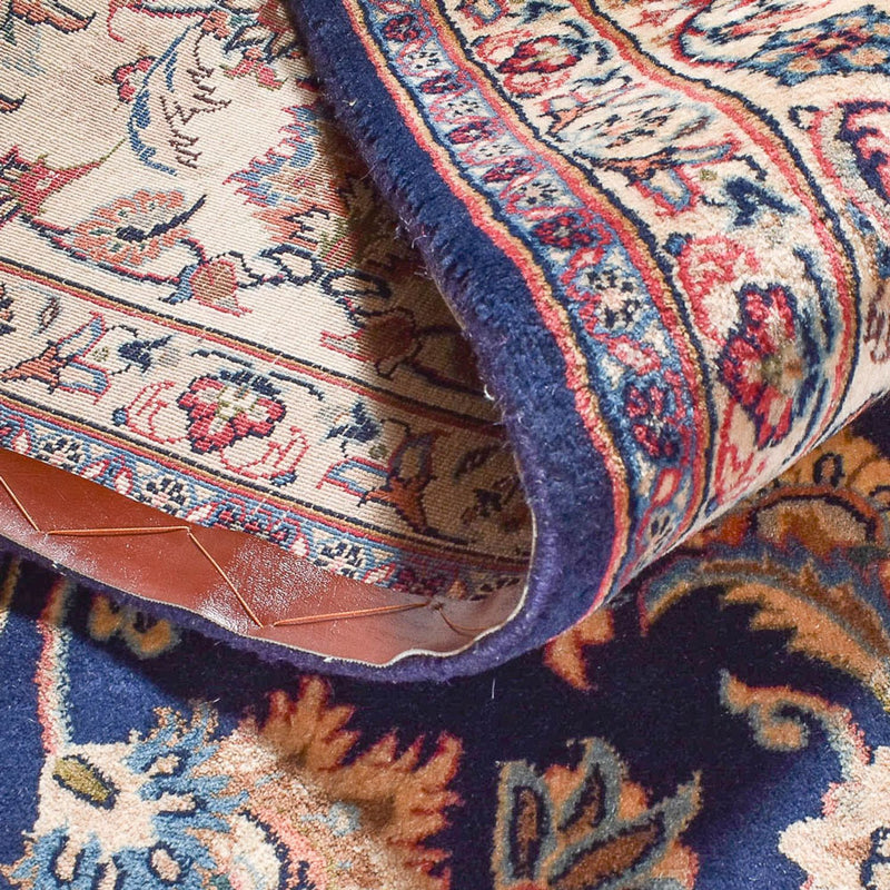 Alfombra persa - Clásica - 342 x 243 cm - azul oscuro