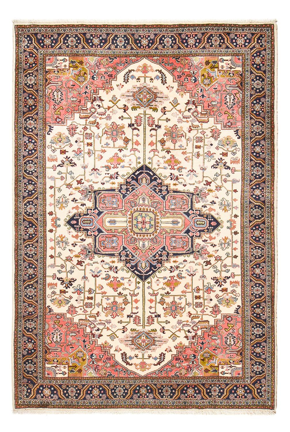 Alfombra persa - Nómada - 306 x 202 cm - crema