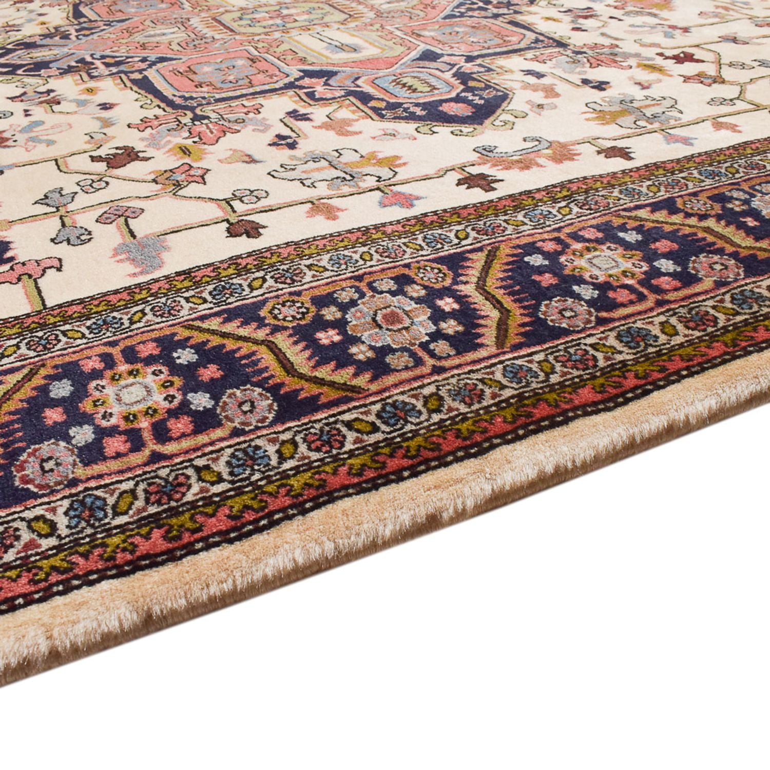 Alfombra persa - Nómada - 306 x 202 cm - crema