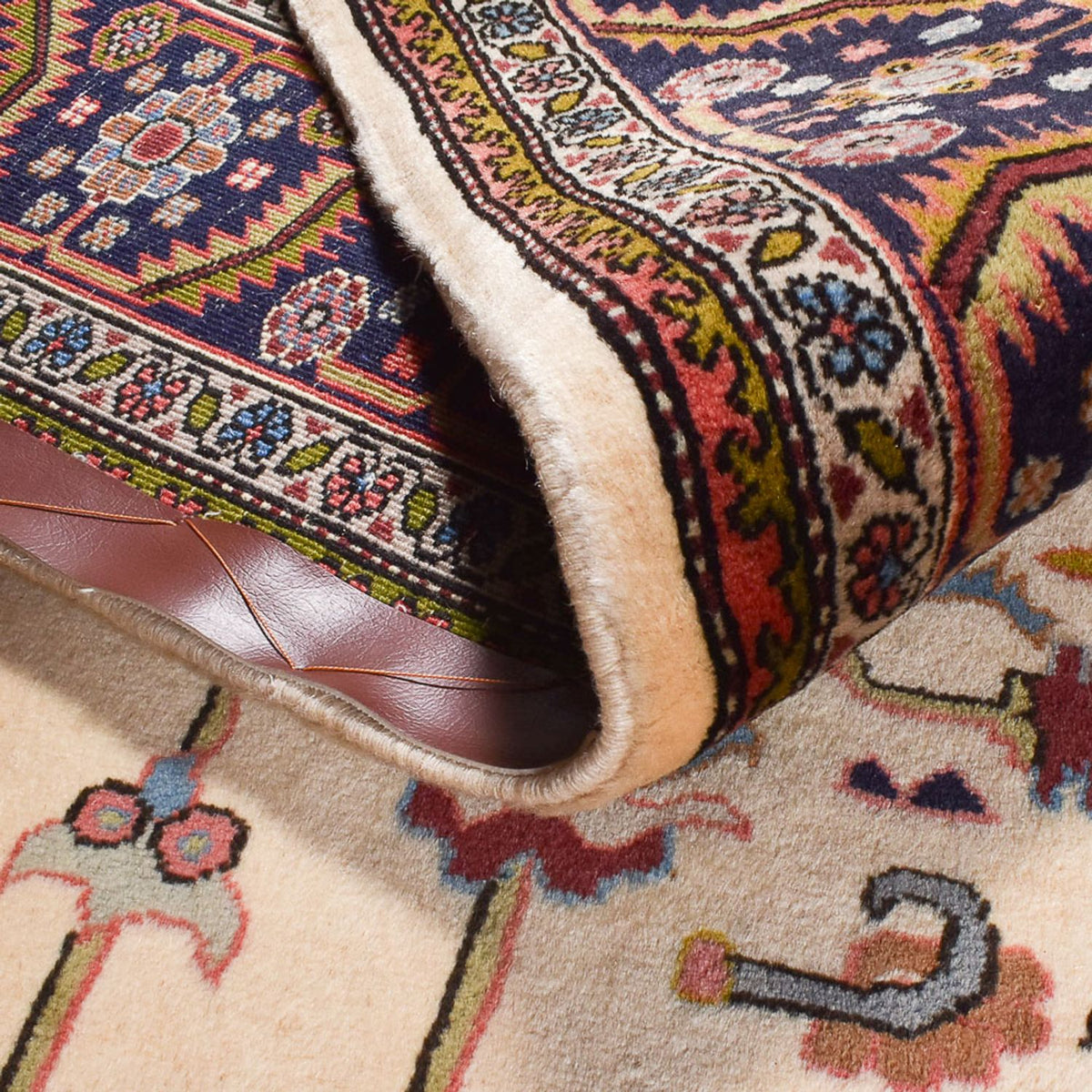 Alfombra persa - Nómada - 306 x 202 cm - crema