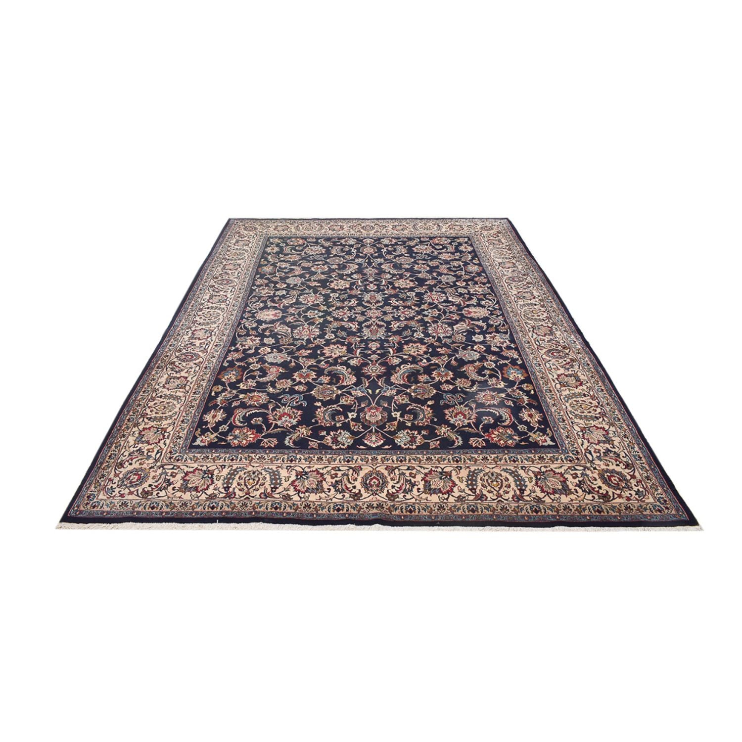 Alfombra persa - Clásica - 335 x 245 cm - azul oscuro