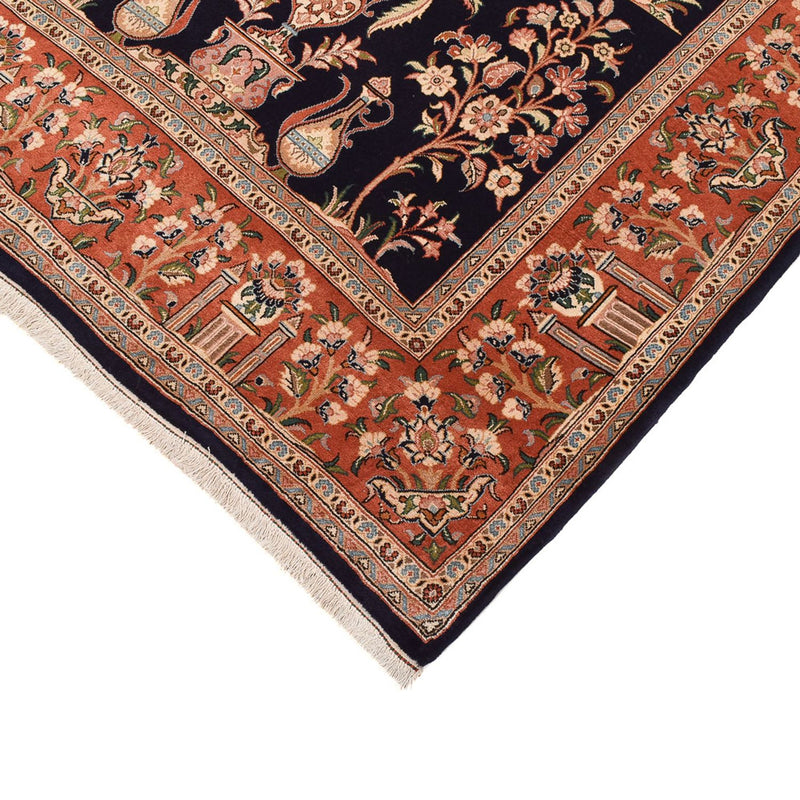 Alfombra Persa - Ghom - Royal - 270 x 157 cm - azul oscuro