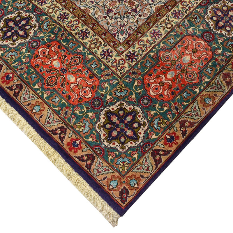 Alfombra Persa - Tabriz - Real - 389 x 305 cm - púrpura