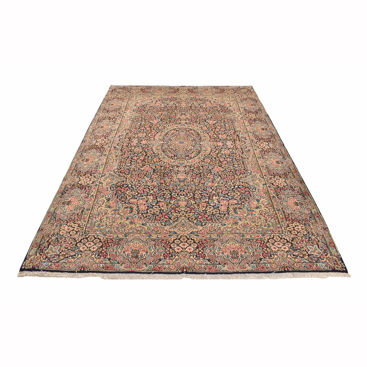 Alfombra persa - Real - 291 x 195 cm - beige claro