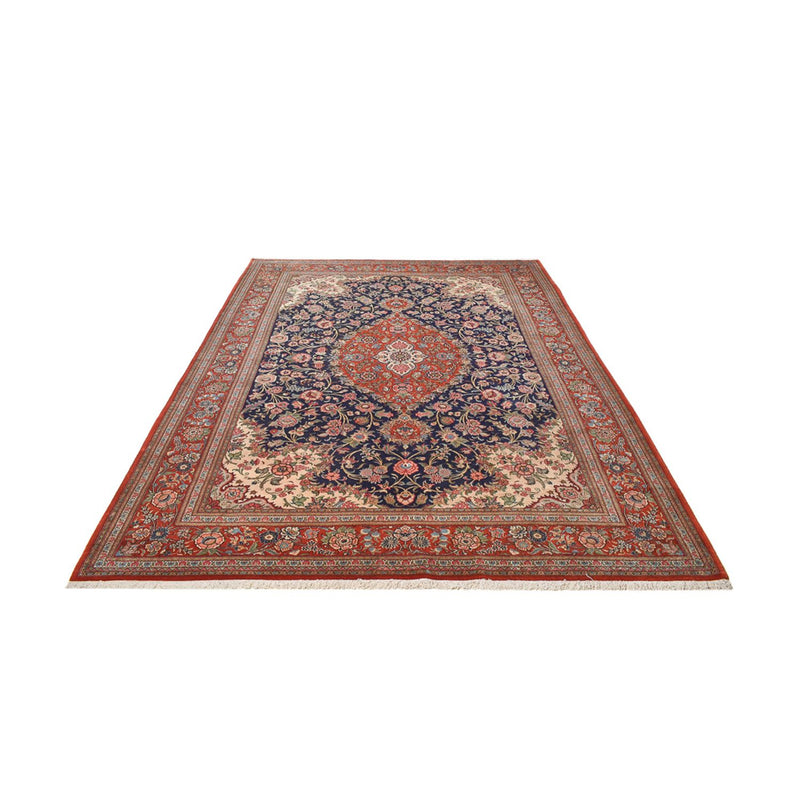 Alfombra persa - Ghom - 345 x 250 cm - azul oscuro