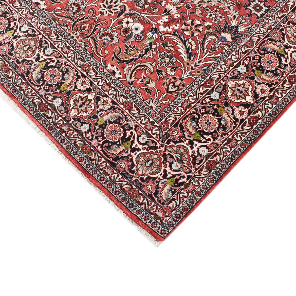 Alfombra persa - Bidjar - 290 x 206 cm - rojo claro
