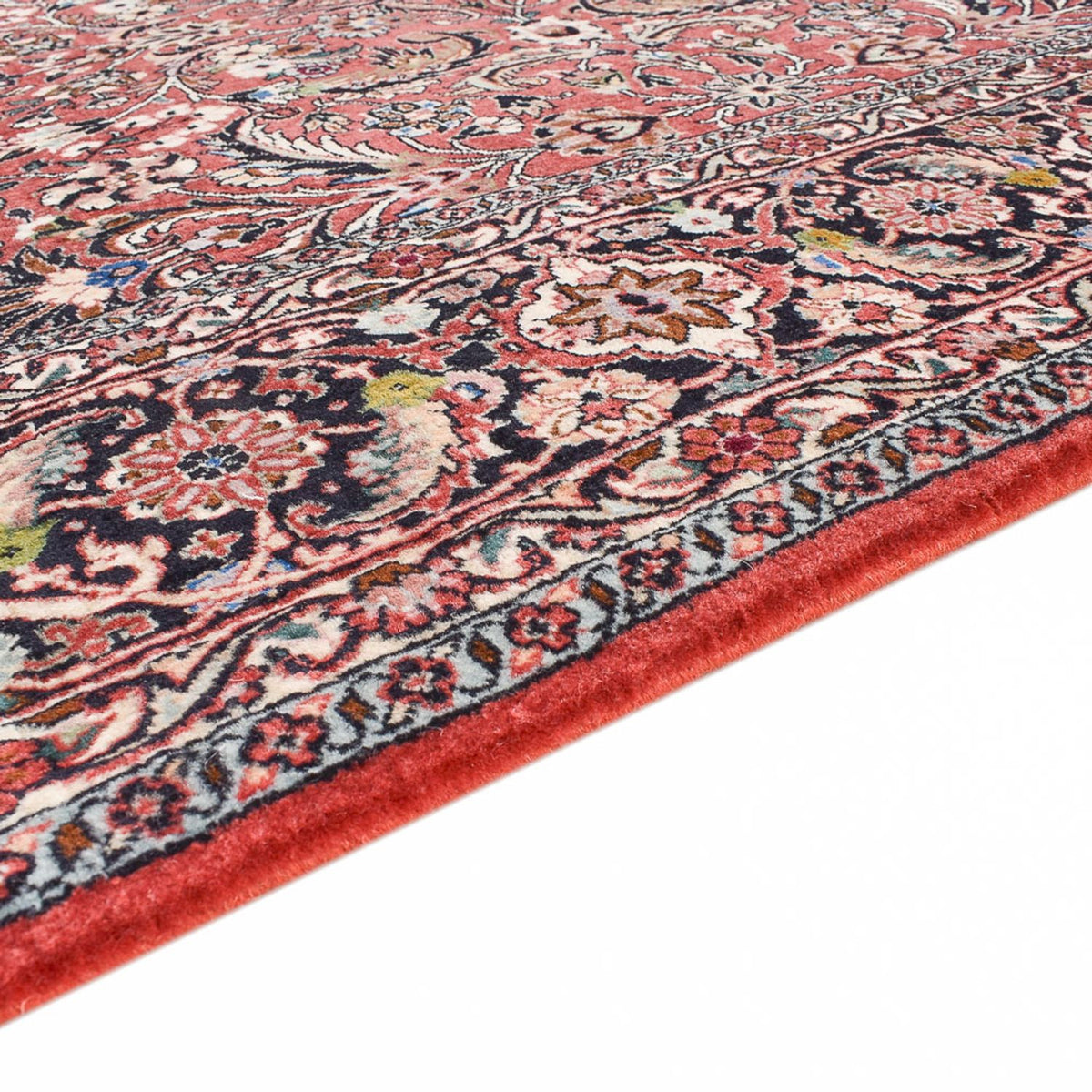 Alfombra persa - Bidjar - 290 x 206 cm - rojo claro