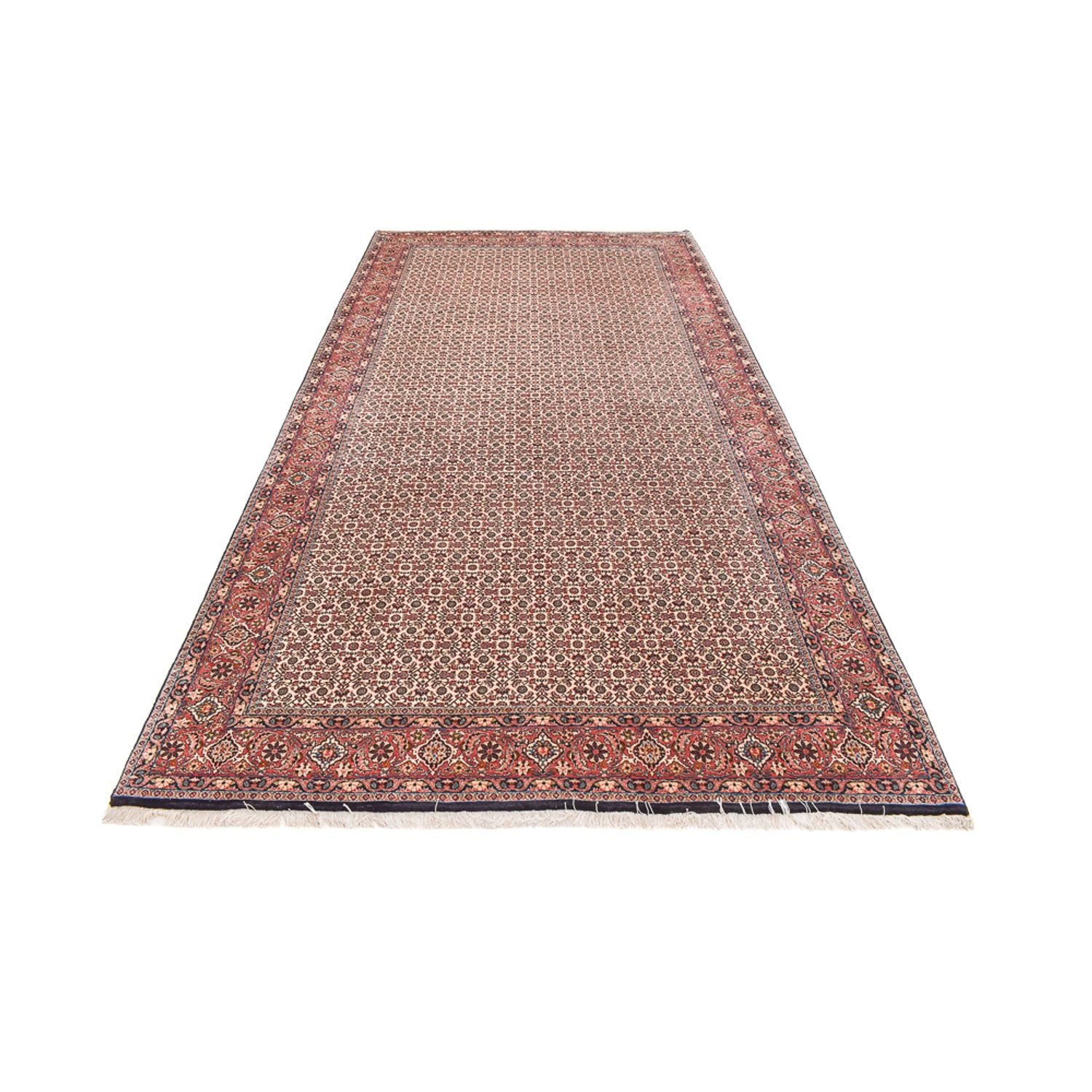 Alfombra persa - Bidjar forma especial  - 398 x 202 cm - óxido