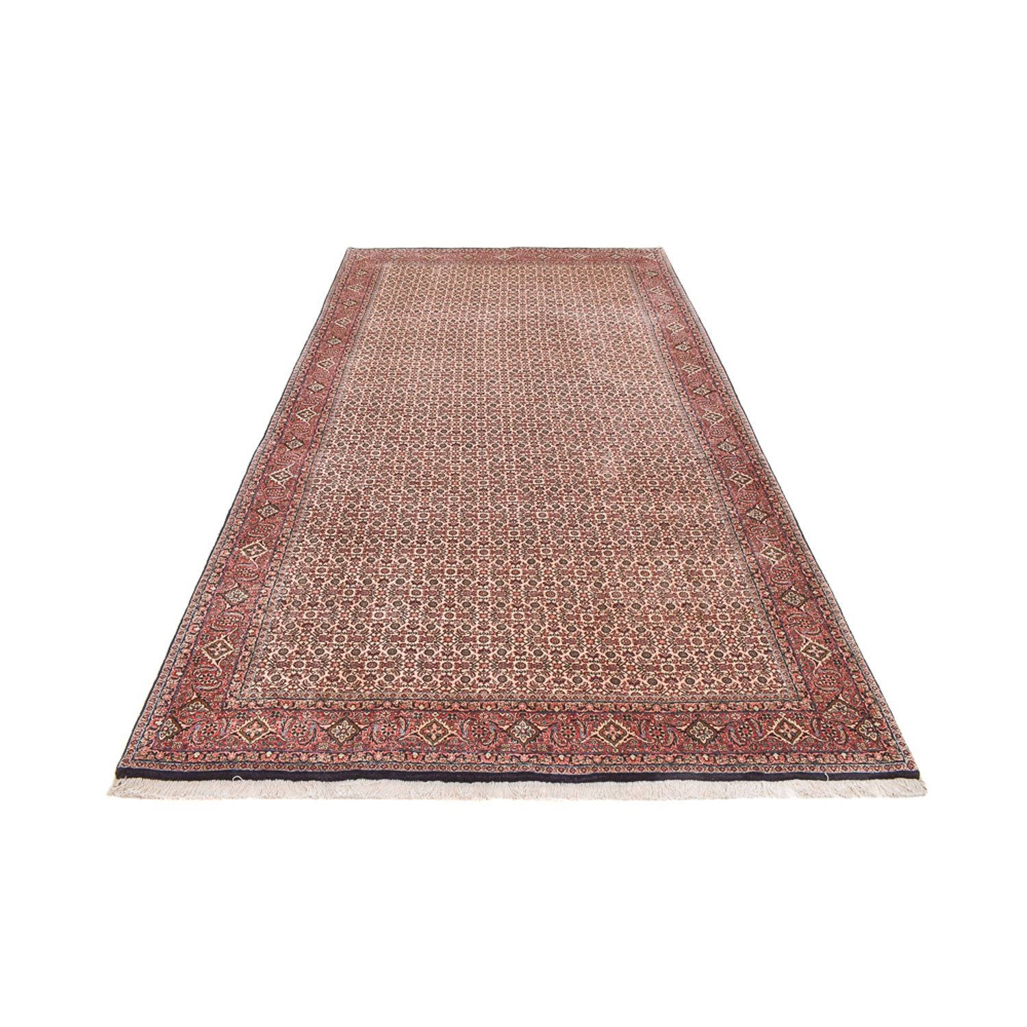 Alfombra persa - Bidjar forma especial  - 395 x 202 cm - óxido