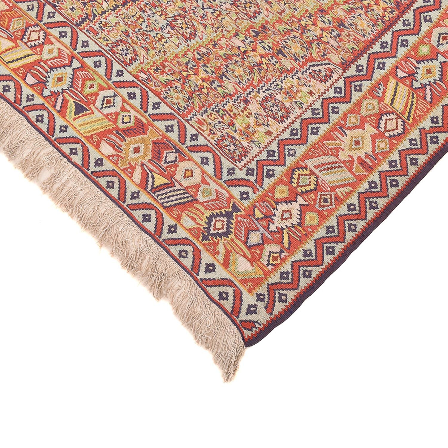 Alfombra Kelim - Oriental - 262 x 157 cm - beige oscuro