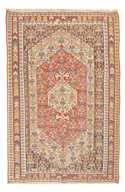 Kilim de seda Alfombra 164x260cm