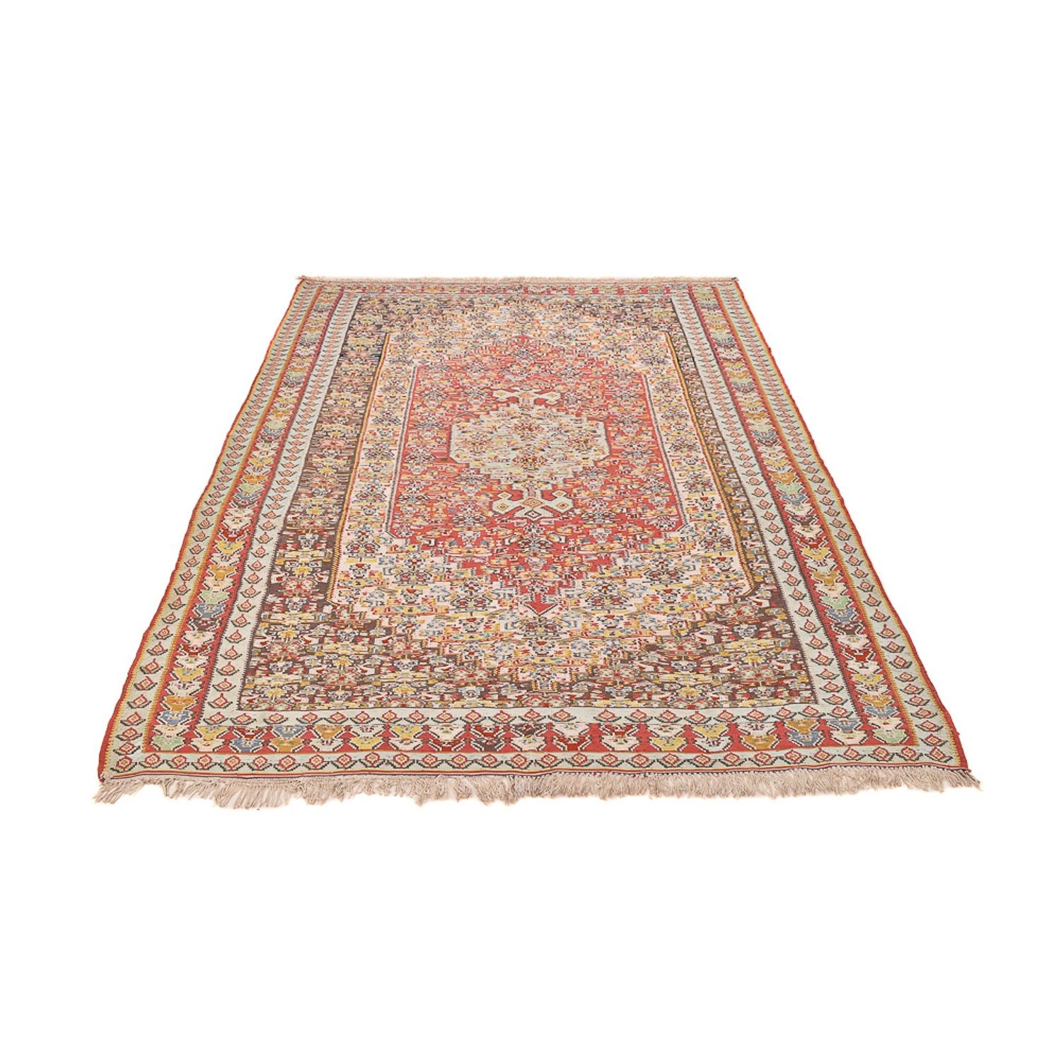 Alfombra Kelim - Oriental - 260 x 164 cm - rojo