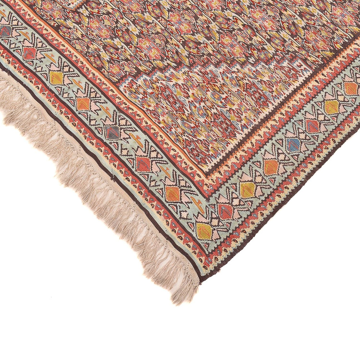 Alfombra Kelim - Oriental - 260 x 160 cm - marrón claro