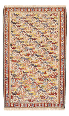 Alfombra Kelim - Oriental - 255 x 160 cm - caramelo