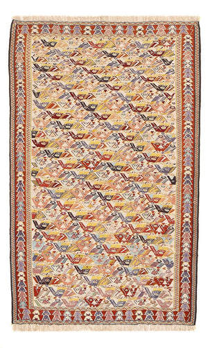 Alfombra Kelim - Oriental - 255 x 160 cm - caramelo