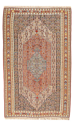 Alfombra Kelim - Oriental - 250 x 160 cm - rojo claro