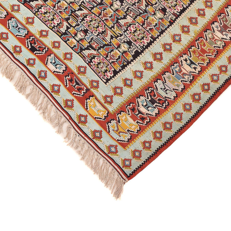 Alfombra Kelim - Oriental - 250 x 160 cm - rojo claro