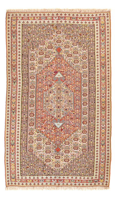 Kilim de seda Alfombra 158x270cm