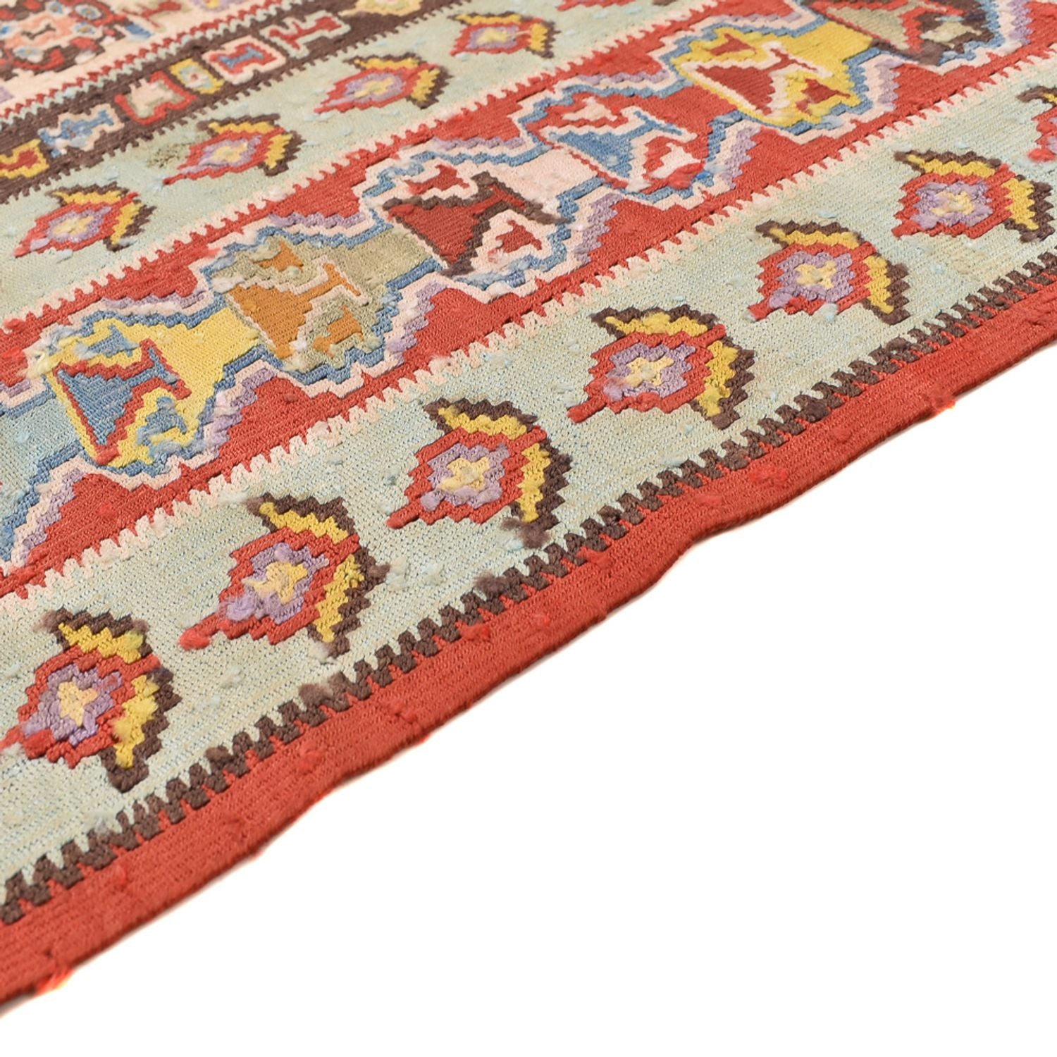 Alfombra Kelim - Oriental - 255 x 155 cm - rojo claro
