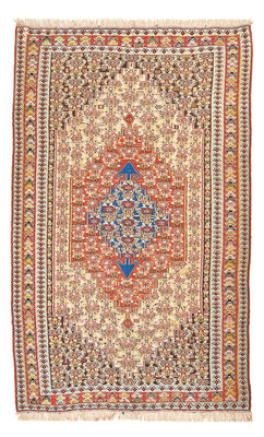 Alfombra Kelim - Oriental - 260 x 158 cm - rojo claro
