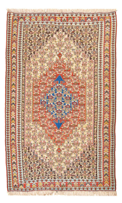 Kilim de seda Alfombra 158x260cm