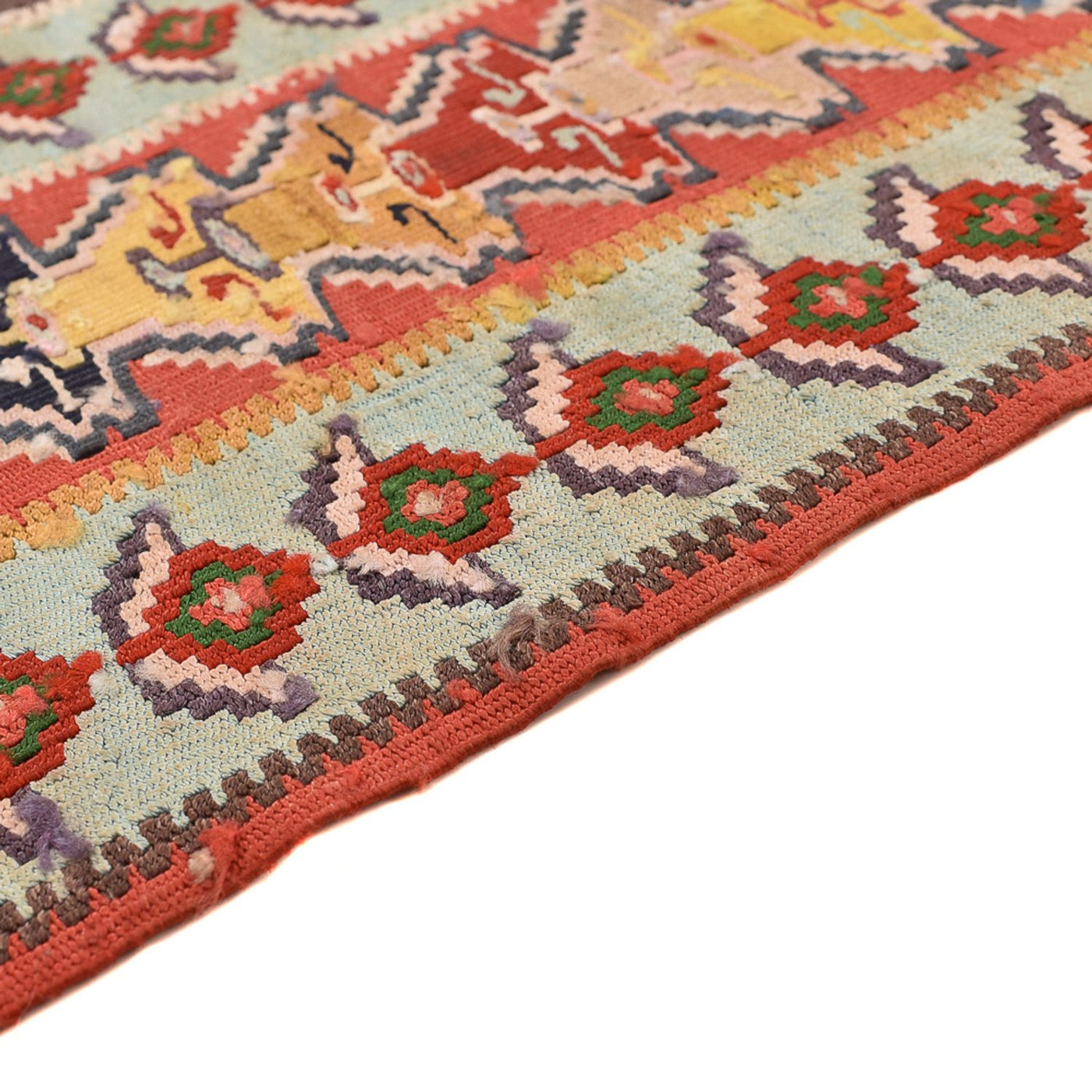Kilim de seda Alfombra 260x158cm