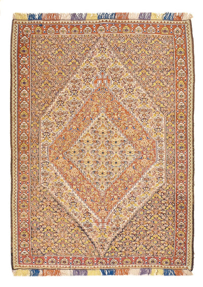 Kilim de seda Alfombra 140x200cm