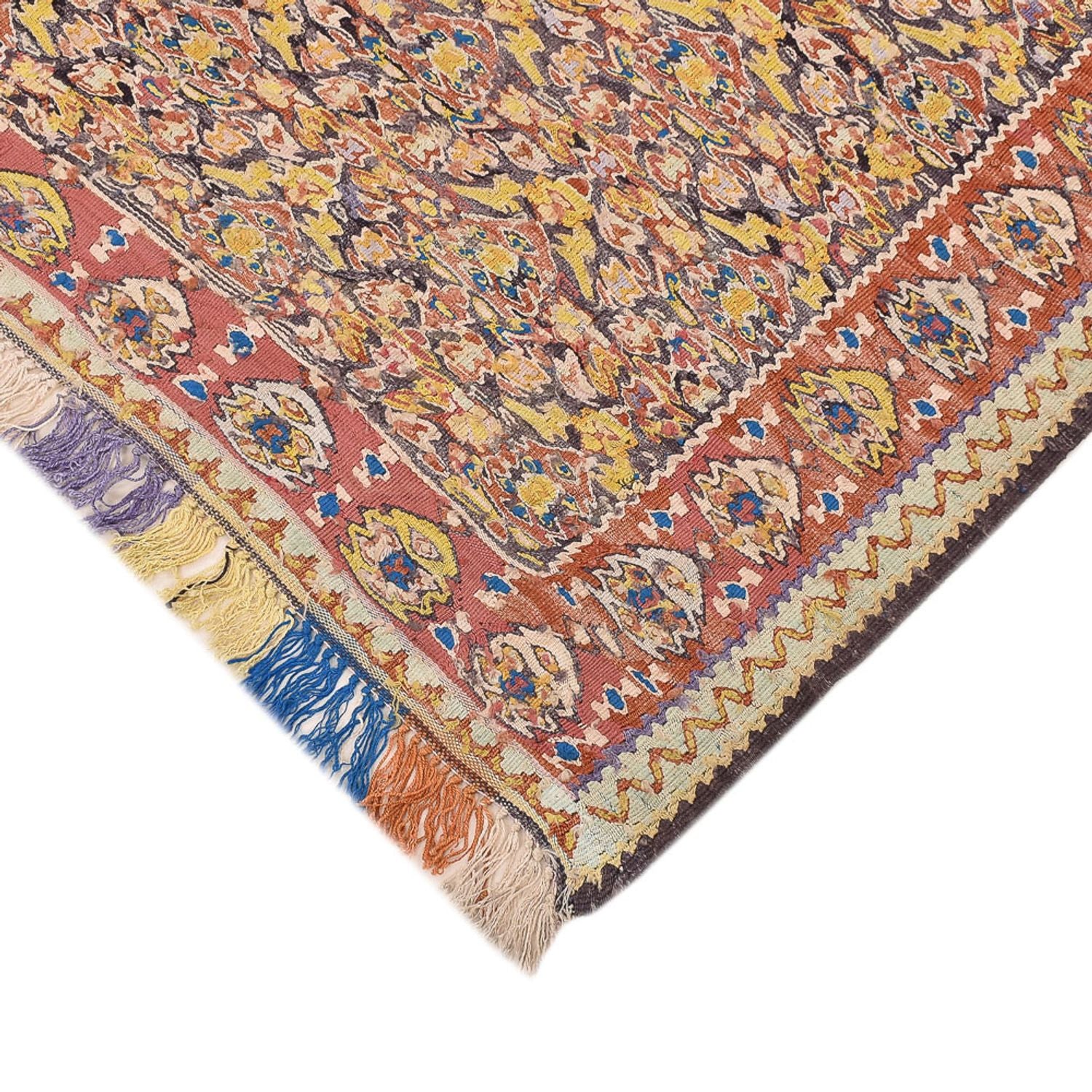 Alfombra Kelim - Oriental - 200 x 140 cm - caramelo