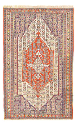 Alfombra Kelim - Oriental - 260 x 154 cm - rojo