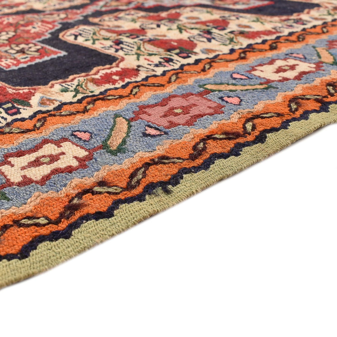 Kilim Senneh Alfombra 415x85cm