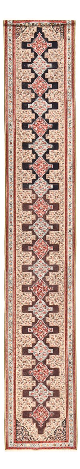 Kilim de seda Alfombra 85x495cm