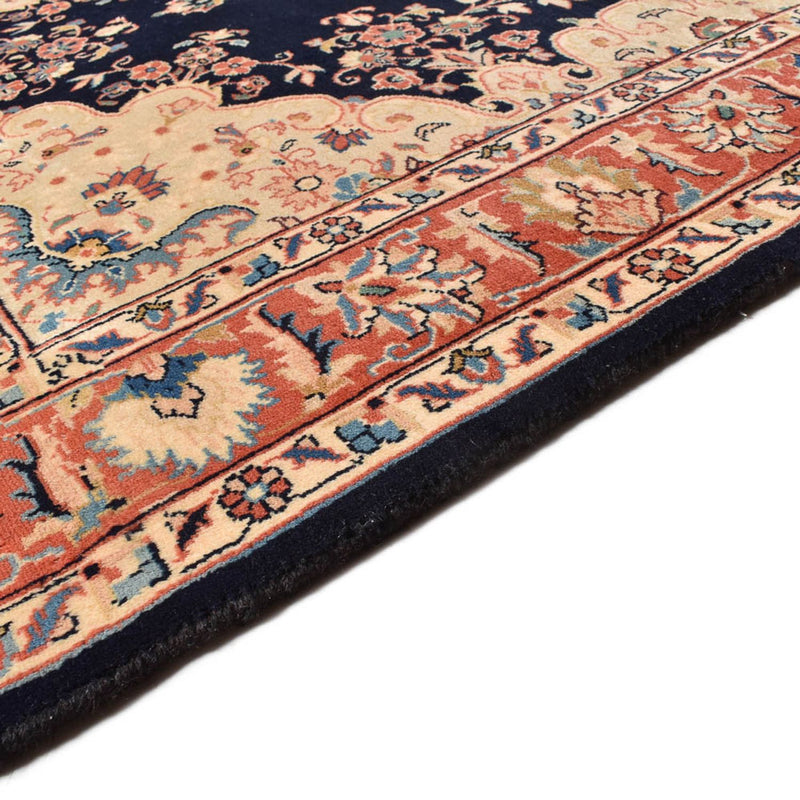 Alfombra persa - Clásica - 208 x 138 cm - azul oscuro