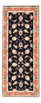 Alfombra de pasillo Alfombra Persa - Tabriz - Real - 189 x 74 cm - azul oscuro