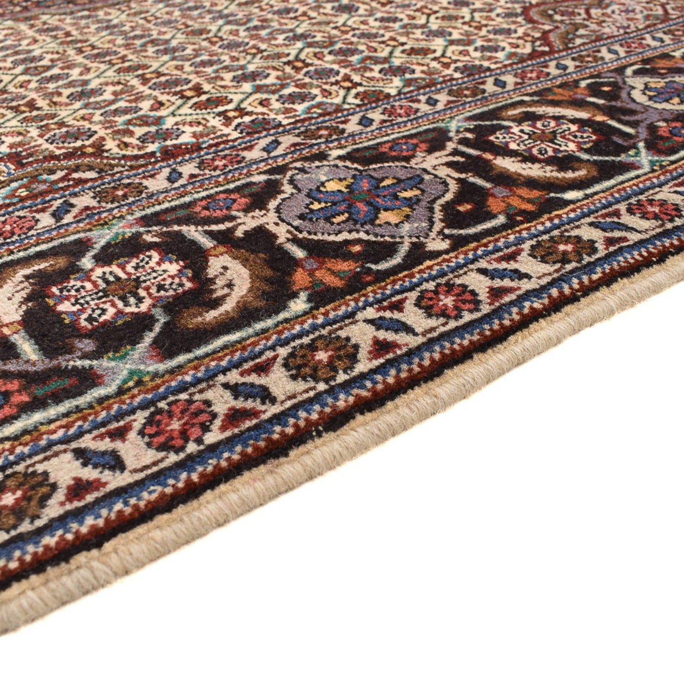 Alfombra Persa - Tabriz - Real cuadrado  - 210 x 200 cm - marrón claro