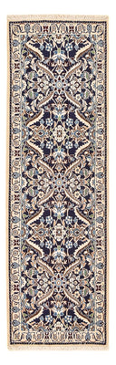 Alfombra de pasillo Alfombra Persa - Nain - Real - 194 x 59 cm - azul