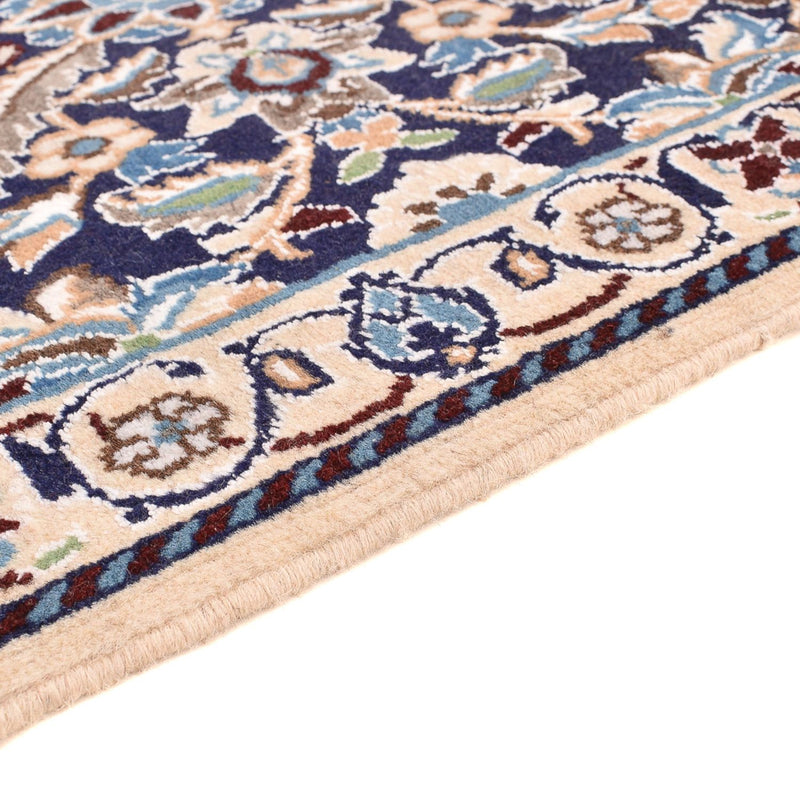 Alfombra de pasillo Alfombra Persa - Nain - Real - 194 x 59 cm - azul