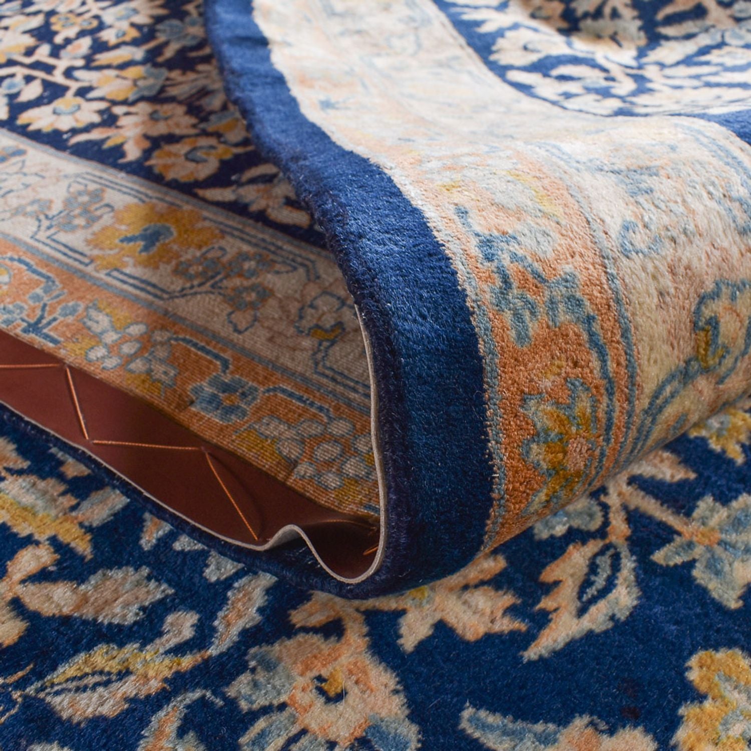 Alfombra persa - Real - 475 x 368 cm - verde oliva