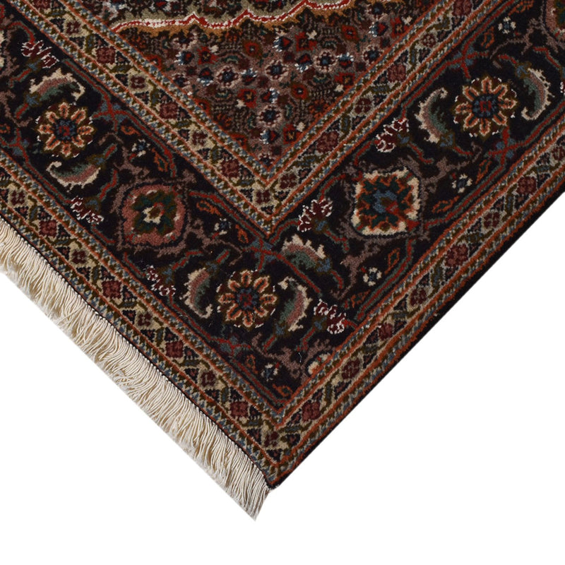Alfombra Persa - Tabriz - Real - 202 x 153 cm - marrón oscuro