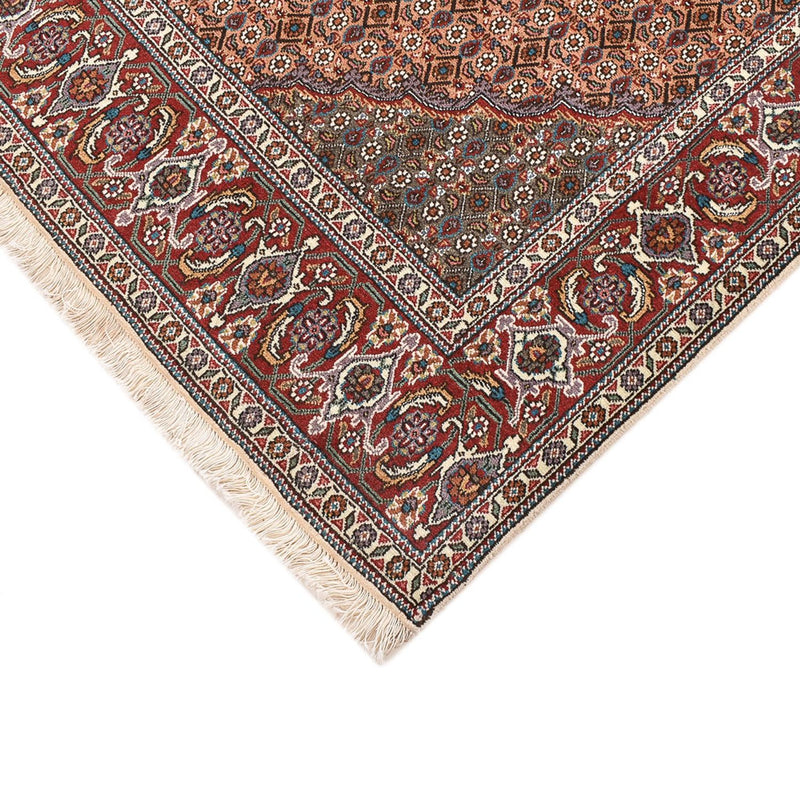 Alfombra Persa - Tabriz - Real cuadrado  - 204 x 202 cm - marrón claro