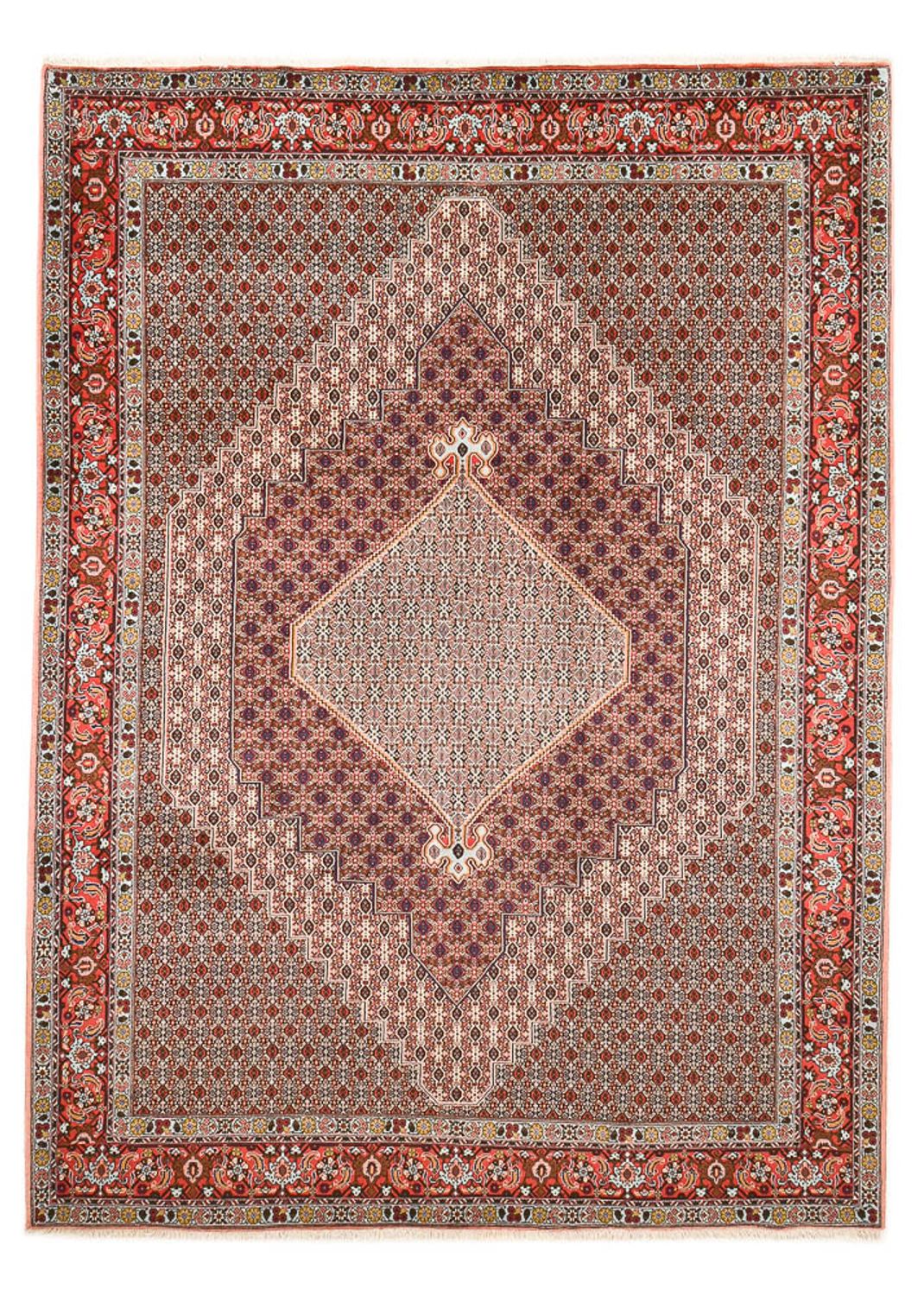 Alfombra persa - Clásica - 346 x 250 cm - marrón