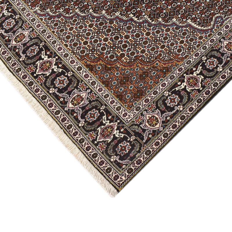 Alfombra Persa - Tabriz - Real cuadrado  - 200 x 200 cm - marrón